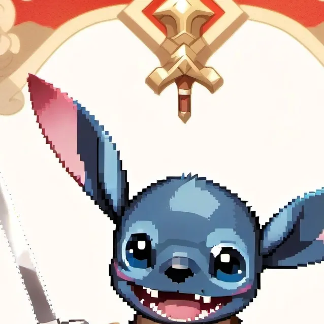 chat with ai character: sticth