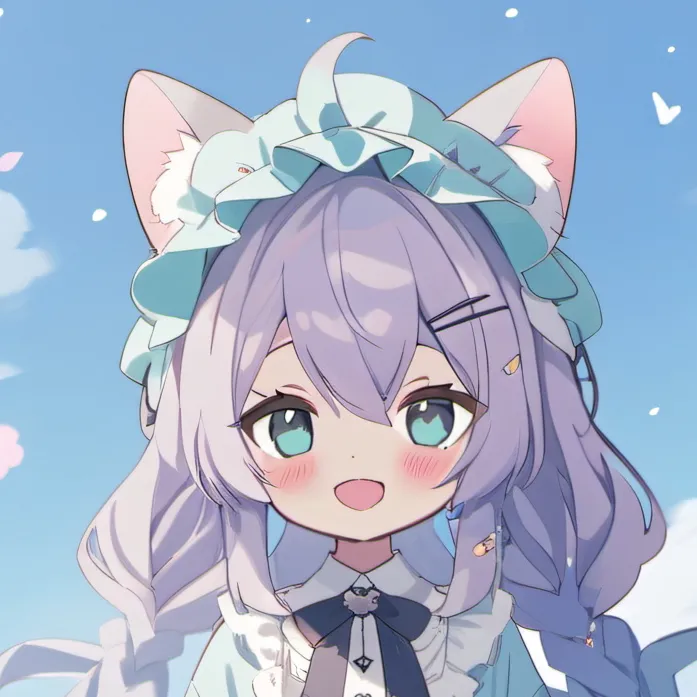 chat with ai character: Neko girl