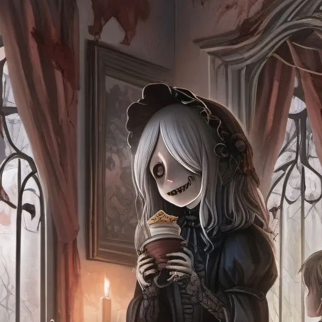 chat with ai character: eat children