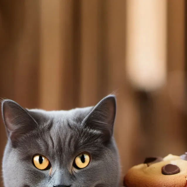 chat with ai character: the cookie cat