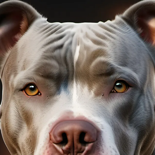 chat with ai character:  stray pitbull