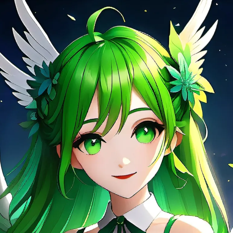 chat with ai character: duolingo girl