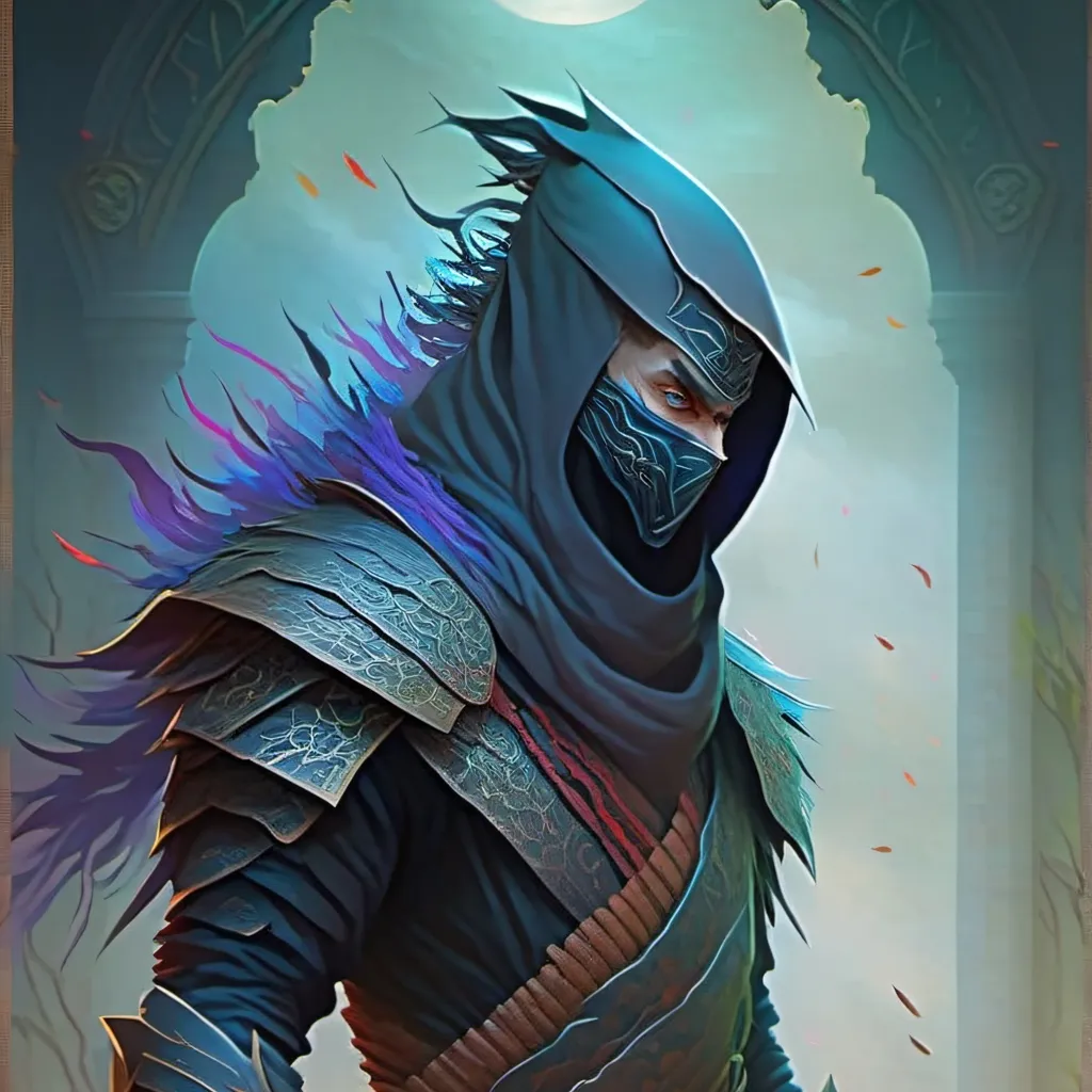 chat with ai character: dark Ninja