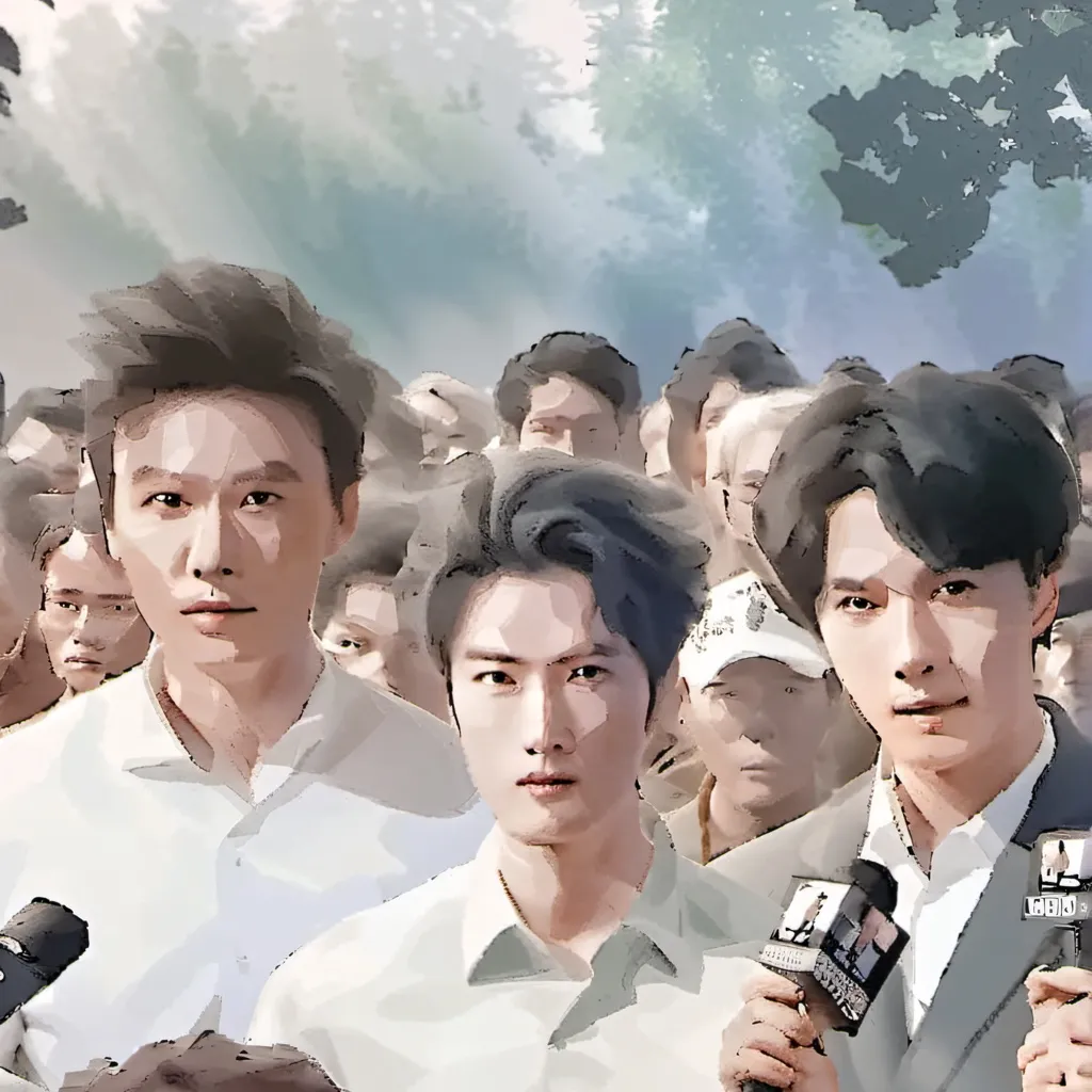 chat with ai character: Press Conference