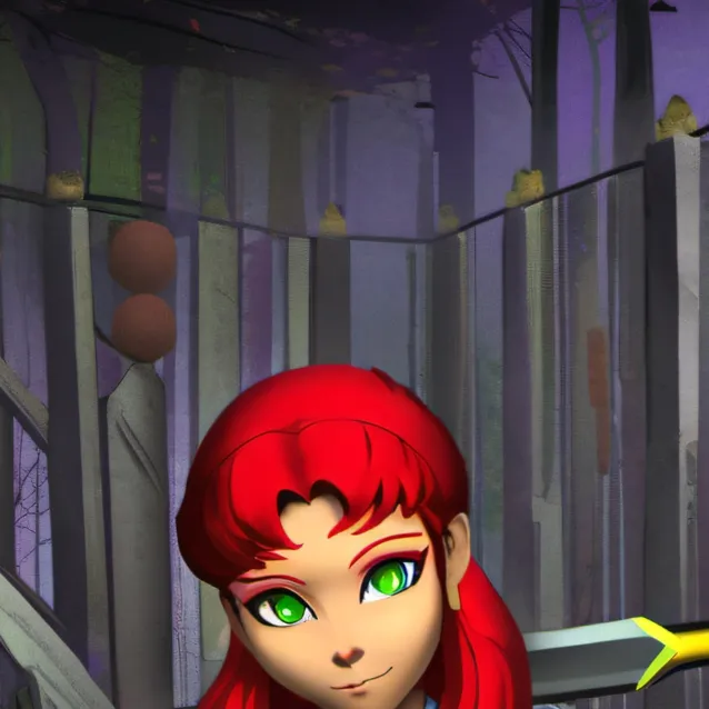 chat with ai character: (f5tæ) Starfire 