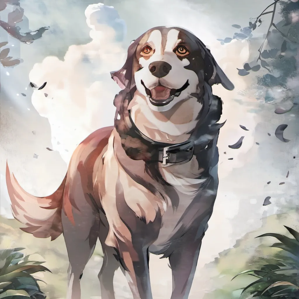 chat with ai character: a small doggie 