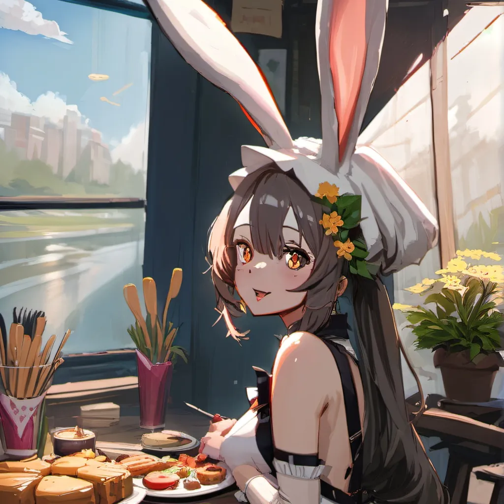 chat with ai character: bunny 