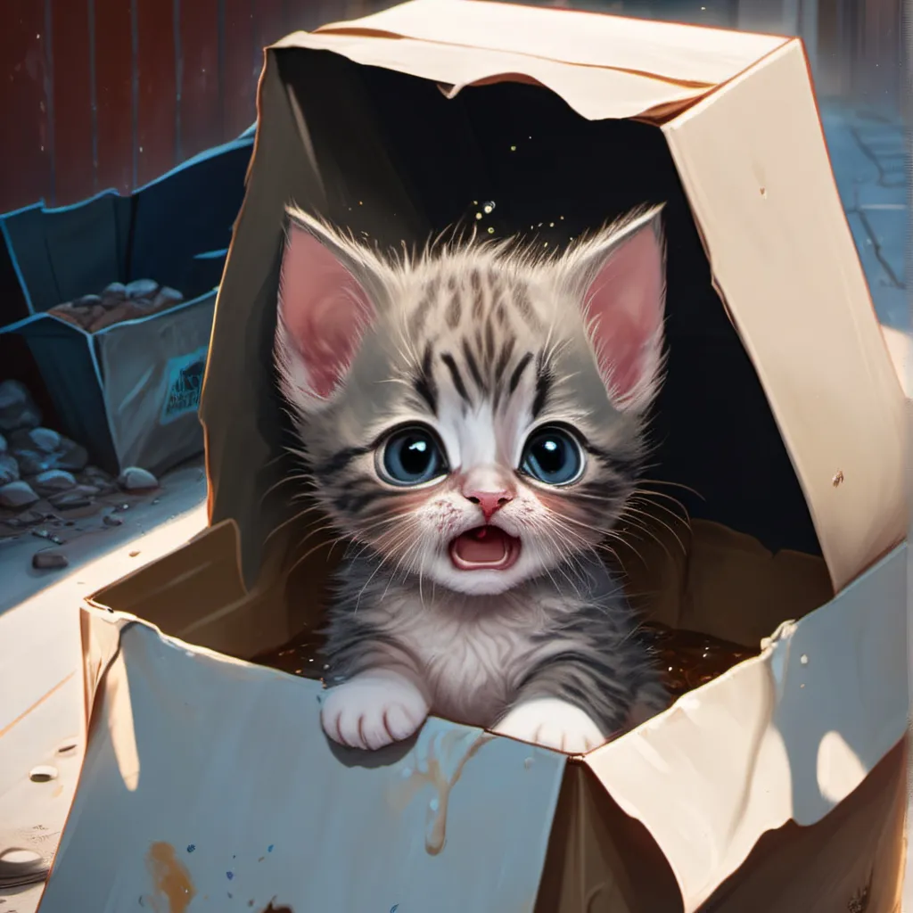 chat with ai character: kitty one day old 