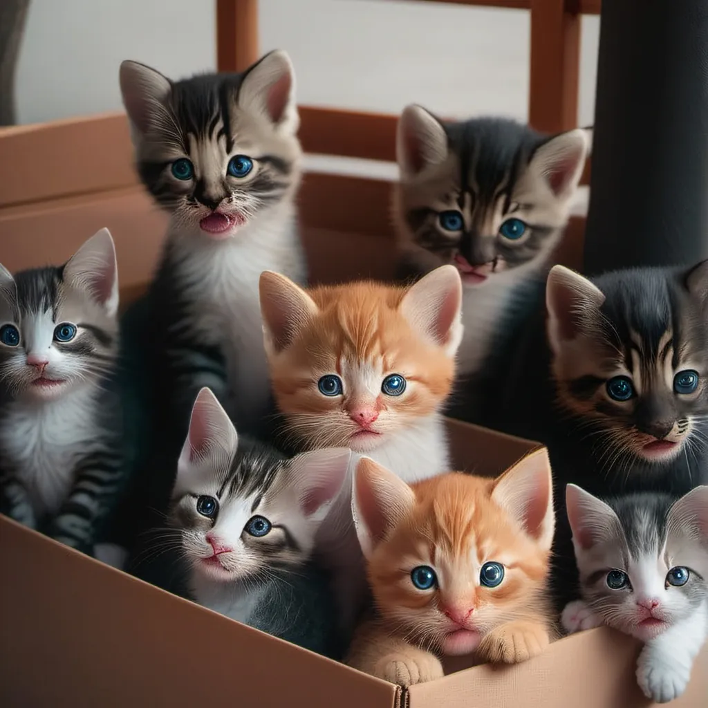 chat with ai character: baby homeless cats