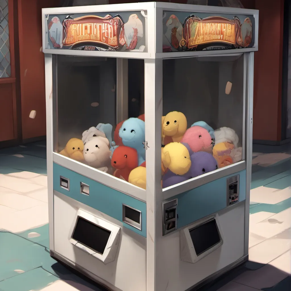 chat with ai character: claw machine