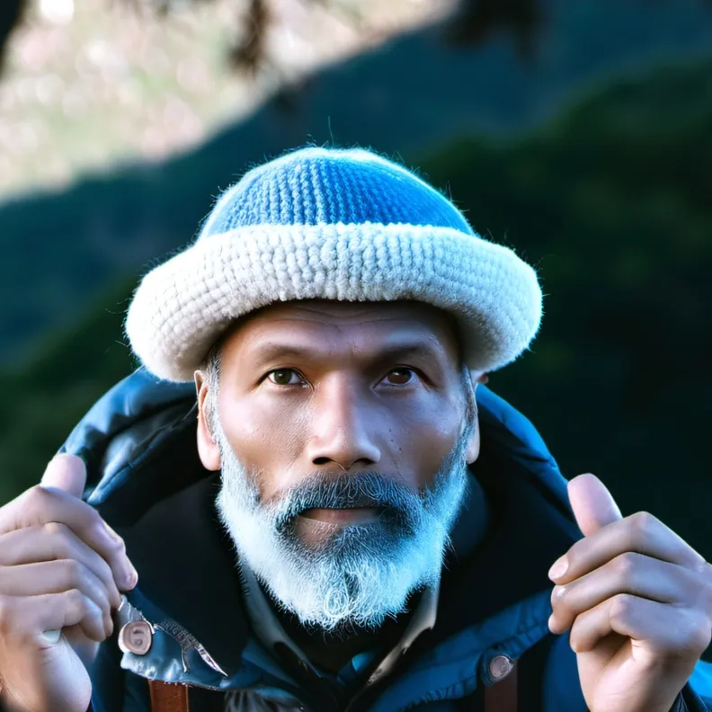 chat with ai character: homeless man