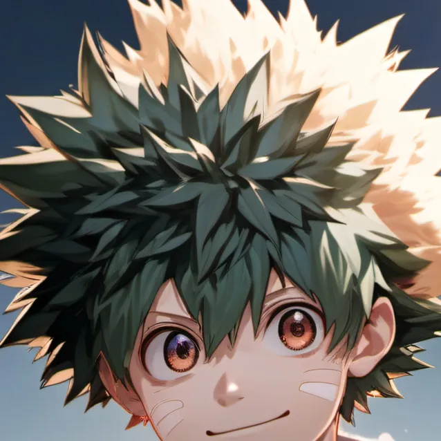 chat with ai character: deku and bakugo 