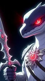 ai character: Lizalfos (Winter) background