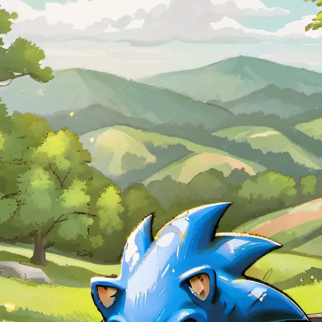 chat with ai character: Sonic the Hedgehog