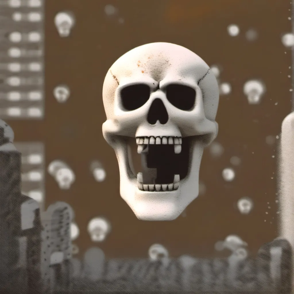 chat with ai character: skull