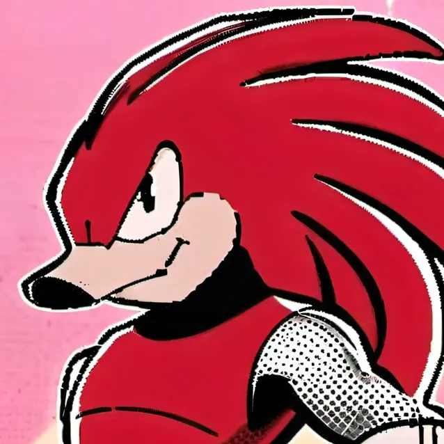 chat with ai character: knuckles the echid