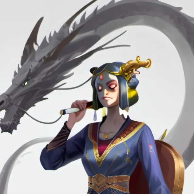 chat with ai character: dragon blake