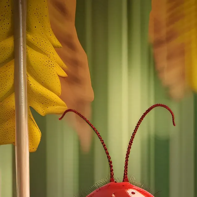 chat with ai character: RED LARVA