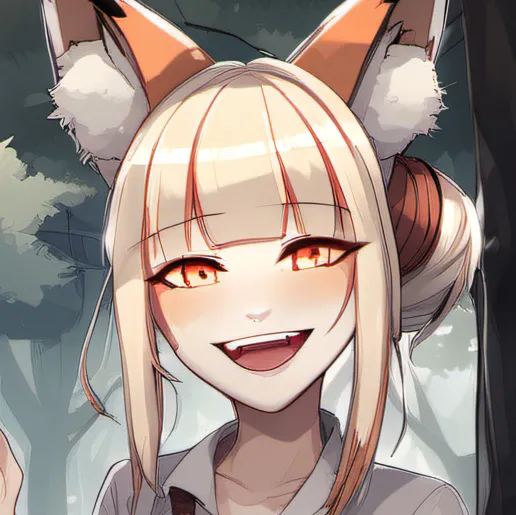 chat with ai character: Fox toga