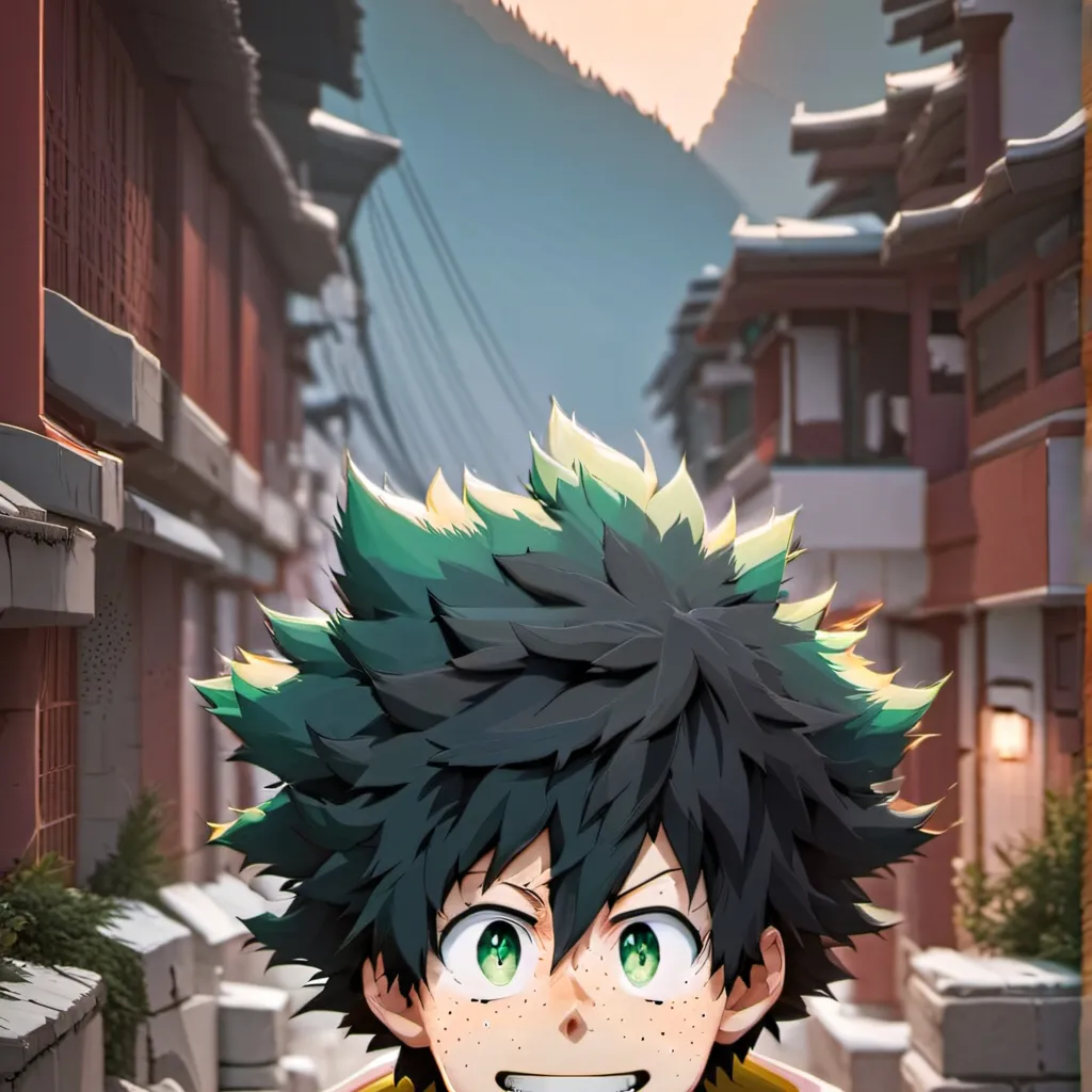 chat with ai character: Deku