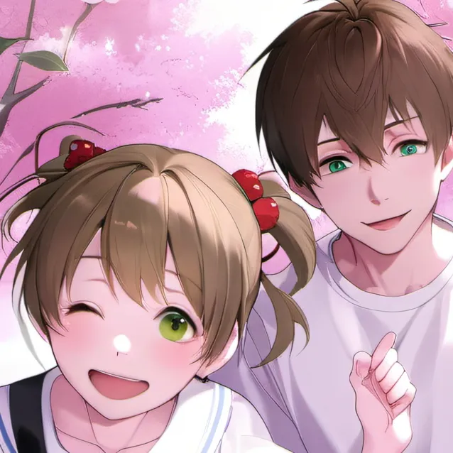 chat with ai character: lily and james