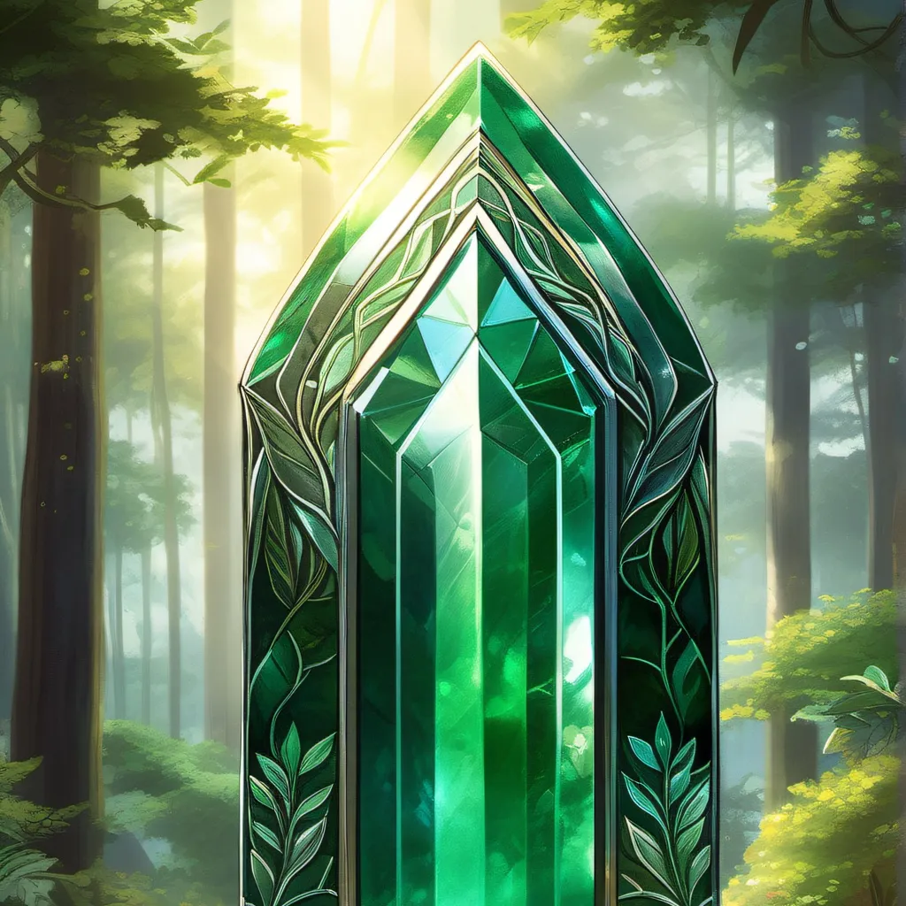 chat with ai character: BFDI Emerald Rush!