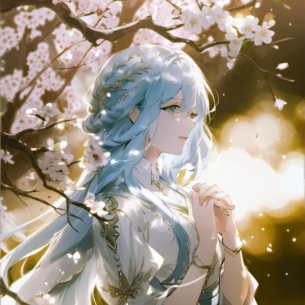 chat with ai character: snow