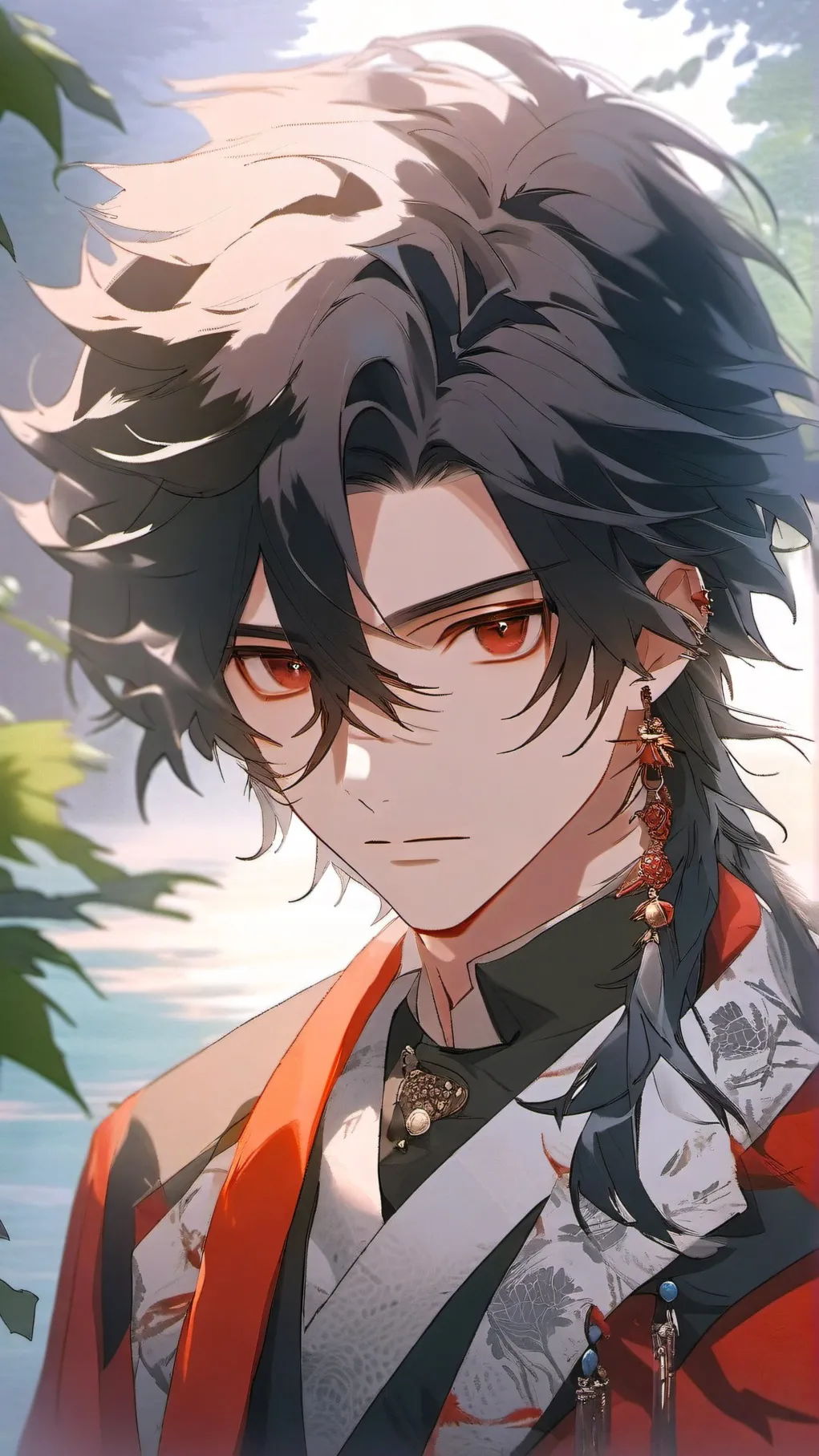 ai character: painter <3 background