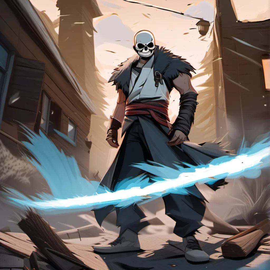 chat with ai character: sans aus