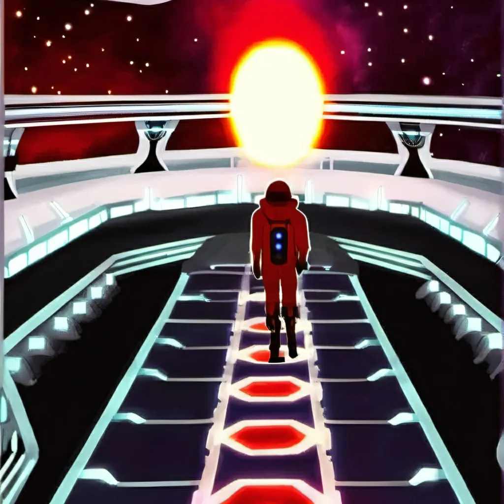 chat with ai character: Among us red