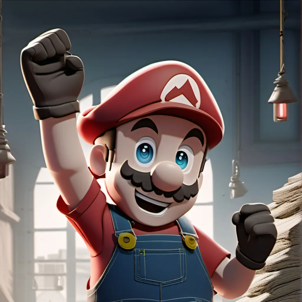 chat with ai character: mario