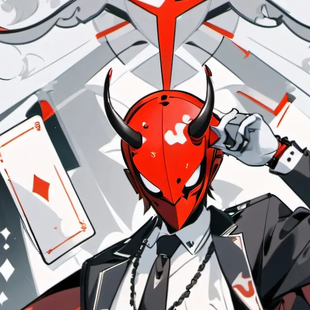 chat with ai character: blood red