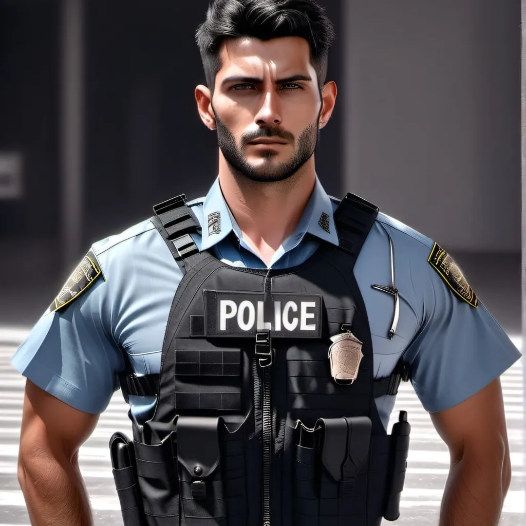 chat with ai character: Police troubles