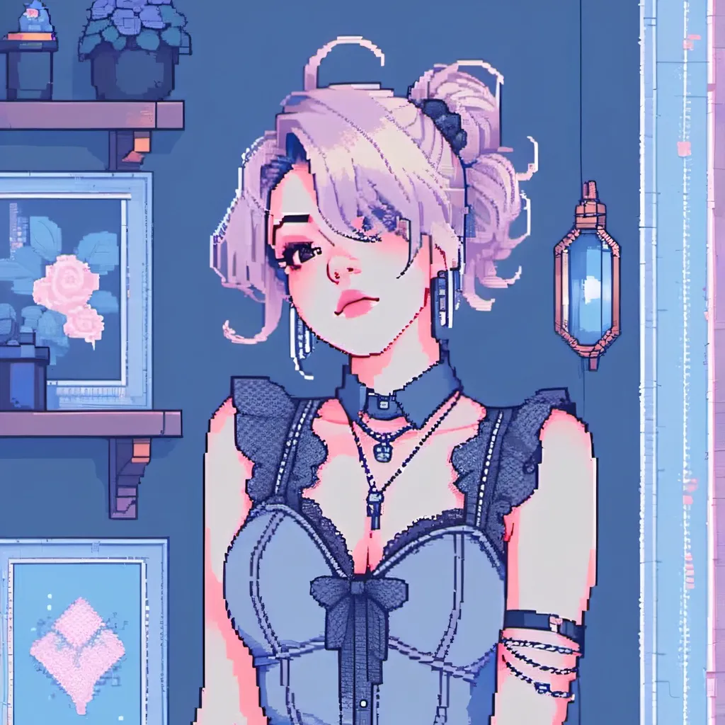 chat with ai character: Pixel Anis