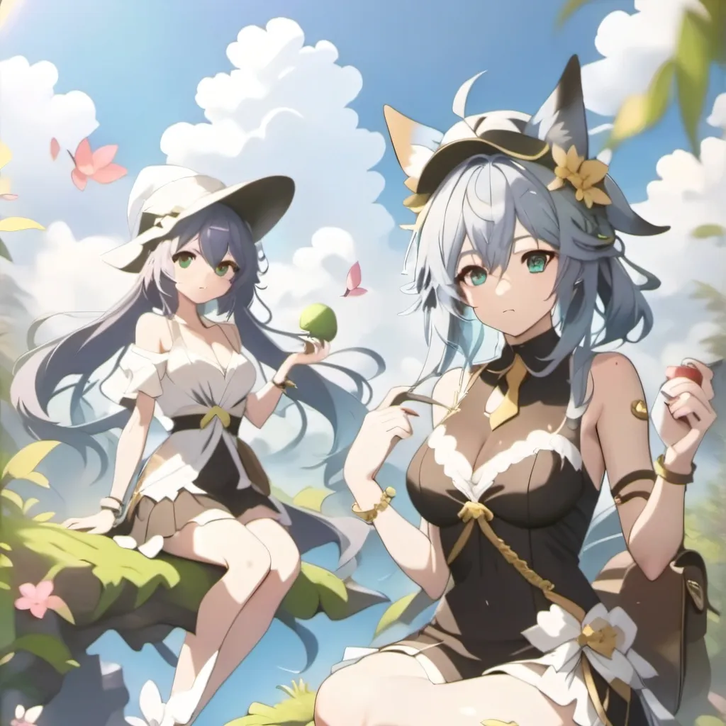 chat with ai character: Mina and Anda 