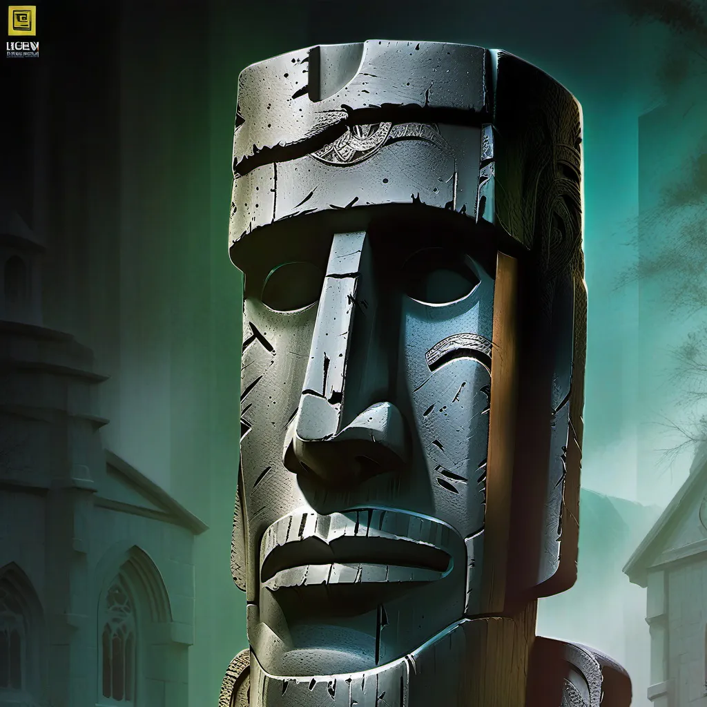 chat with ai character: Moai god