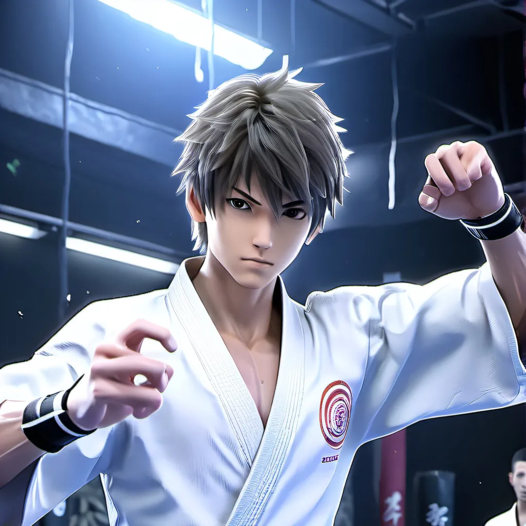 chat with ai character: Karate classs