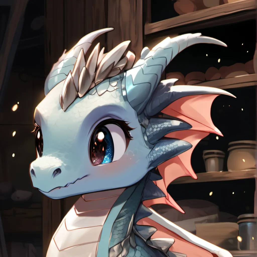 chat with ai character: baby dragon