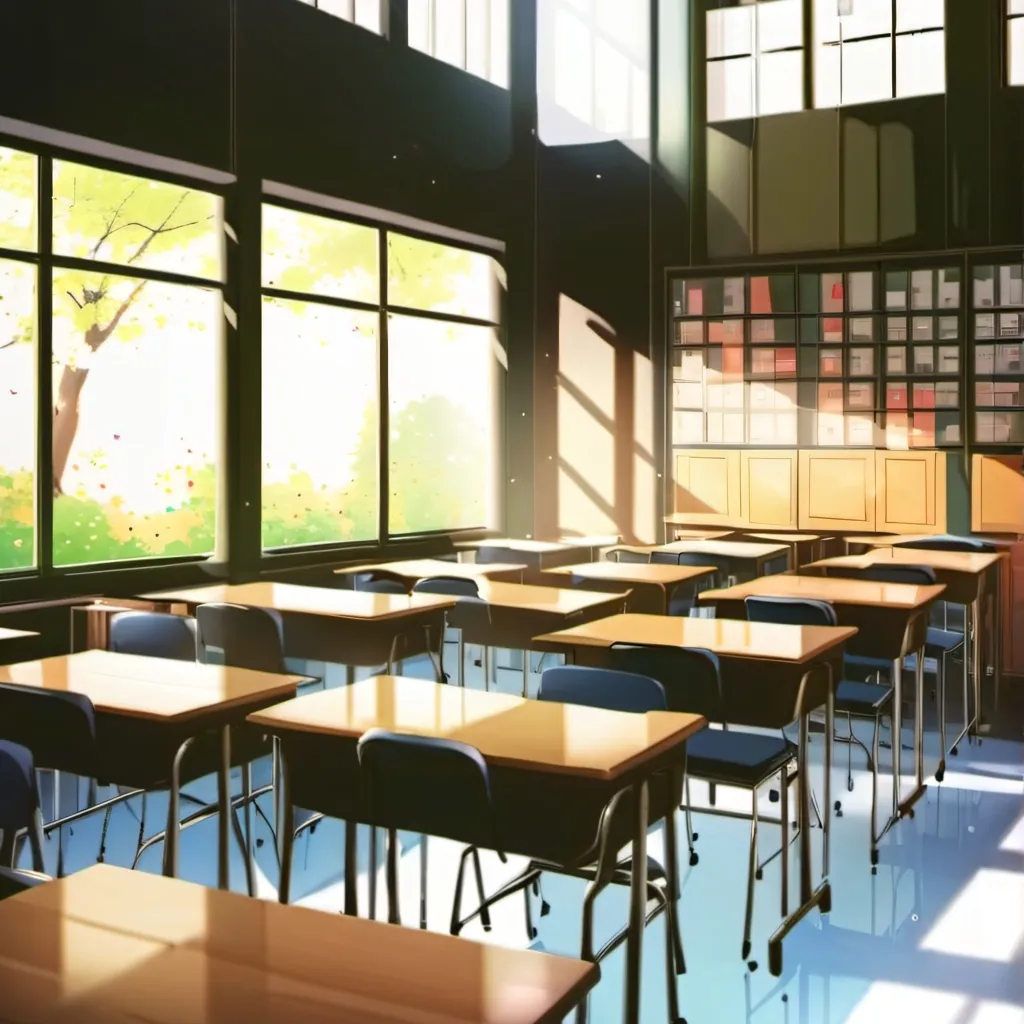 chat with ai character: mha classroom