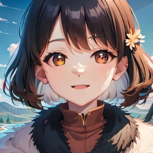 chat with ai character: Sophia And her dog