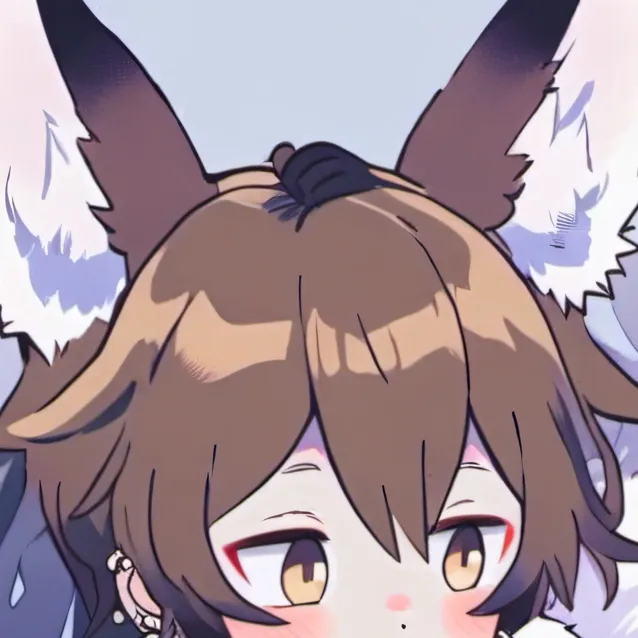 chat with ai character: cute fox boy