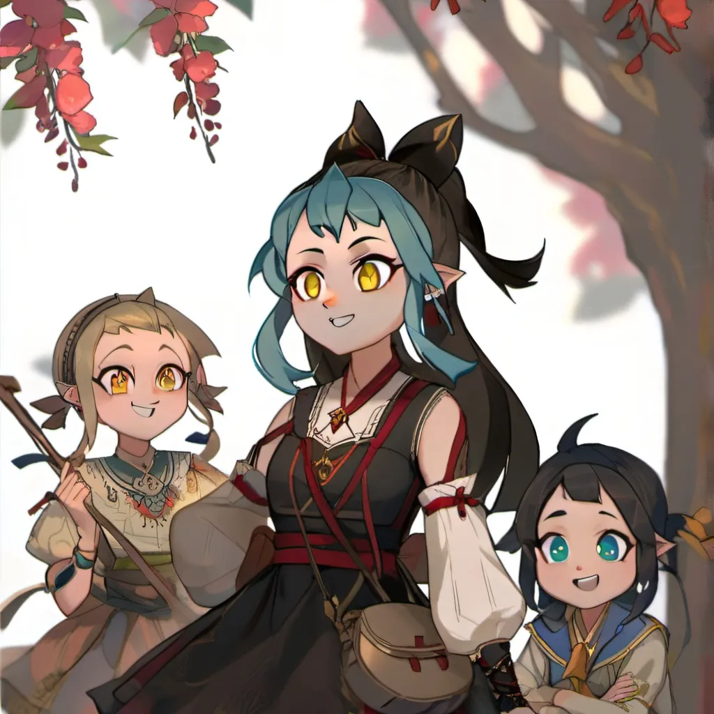 chat with ai character: Ivy Rose and Ella