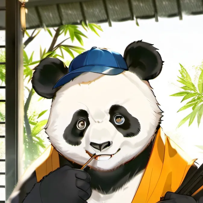 chat with ai character: Panda
