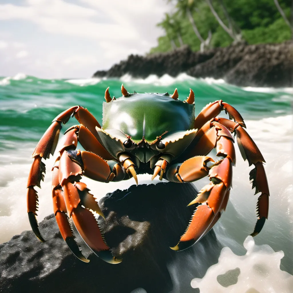 chat with ai character: coconut crab