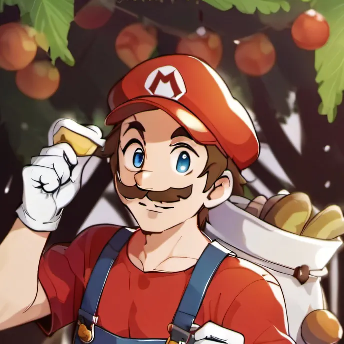 chat with ai character: Mario