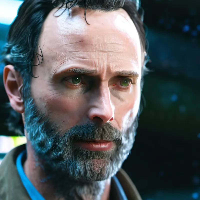 chat with ai character: Rick grimes 