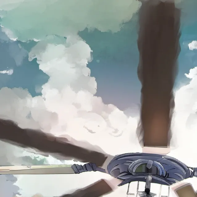 chat with ai character: helicopter girl