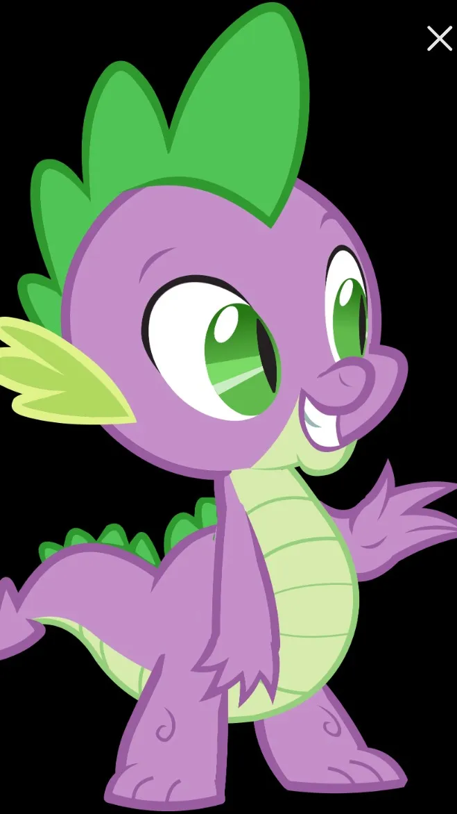 ai character: Spike (MLP) background