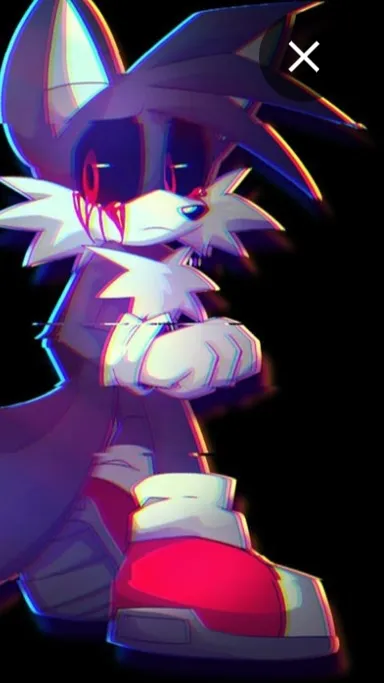 ai character: Tails.EXE (Sonic) background