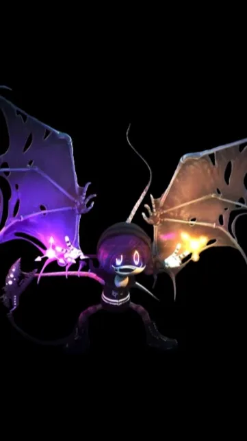 ai character: Sanity Uzi background